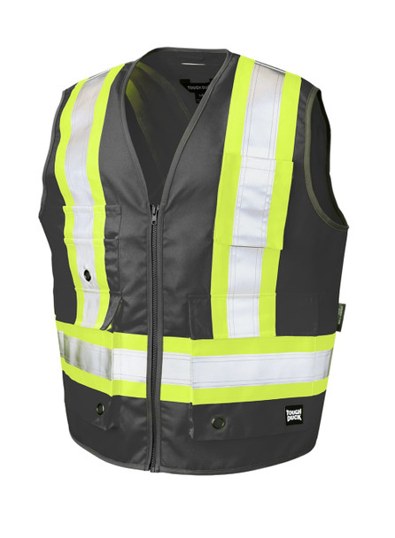 Poly Twill Deluxe Safety Vest | Tough Duck | All Safety
