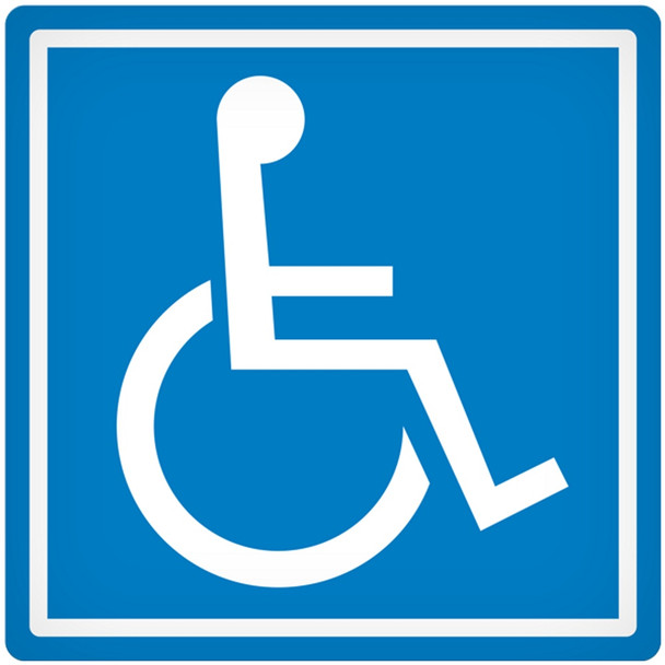 Accessible - 4" x 4" Vehicle Safety Decal - 25/pkg DEC110