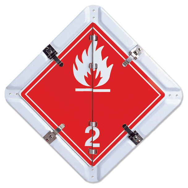 Canadian 5 Legend Flip Placard - 12/case FC5010WH