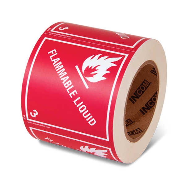 Class 3 DOT Label - Flammable Liquid TA30