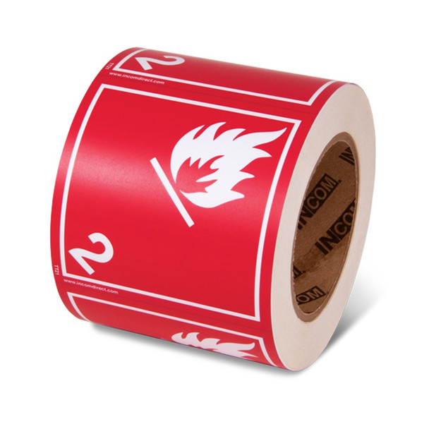 Class 2.1 TDG Label - Flammable Gases | Incom Signs | All Safety