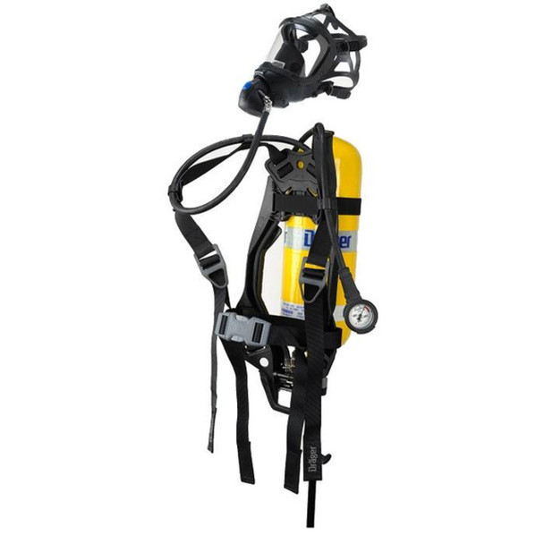 Draeger Complete SCBA PAS Lite 30 Minute Aluminum Cylinder, Includes Panorama Mask | Draeger | All Safety