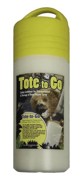 Tote-To-Go - Pepper Spray Holders for 225gm & 325gm | Bear Beware | All Safety