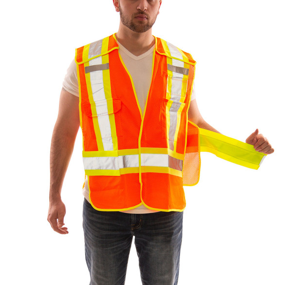 Job Sight Adjustable Breakaway Vest | Tingley V70859C