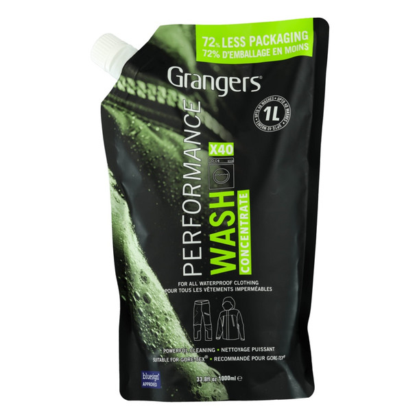 Grangers Performance Wash Concentrate Pouch - 1 Litre - Pack of 6 G09120#1