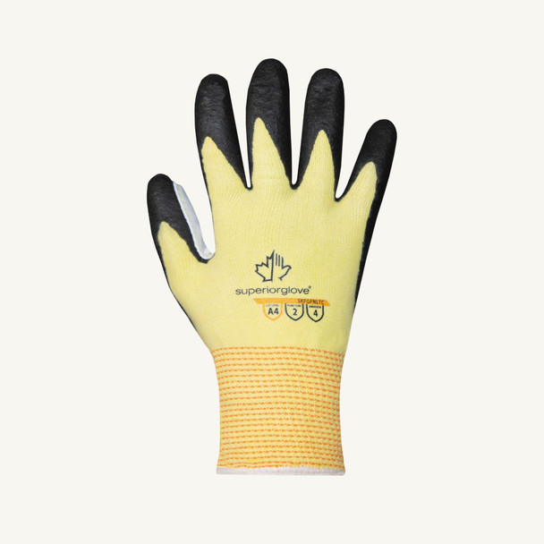 Dexterity KFG Glove - Foam Nitrile | Cut Resistance ANSI A4 | 12 Pack | Superior Glove | All Safety