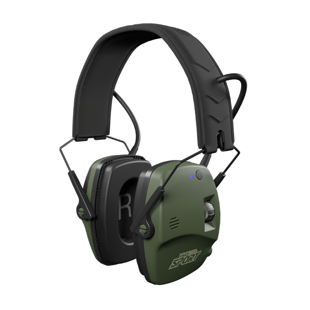 Sport Defy Slim Tactical Earmuffs With Bluetooth 21 DB | ISOtunes | All Safety