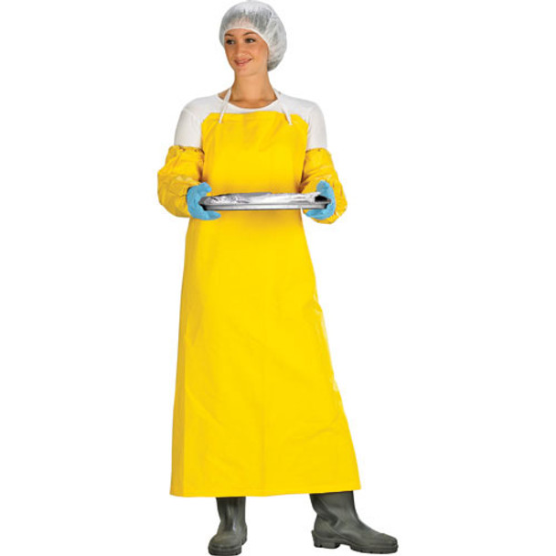 FR Polyester Bib-Style Safety Apron | 48" x 36" | SCN SAL661   Safety Supplies Canada
