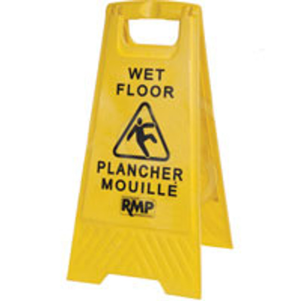 Wet FloorÂ A-Frame Safety Sign | Bilingual | SCN JD391   Safety Supplies Canada