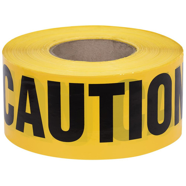 "Caution" Warning Barricade Tape | 1,000 Ft | Pioneer 387 | All Safety
