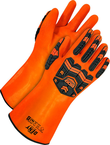 PVC Coated W/Gauntlet Cuff & Impact | Cut Resistant A5 | Bob Dale Gloves | All Safety