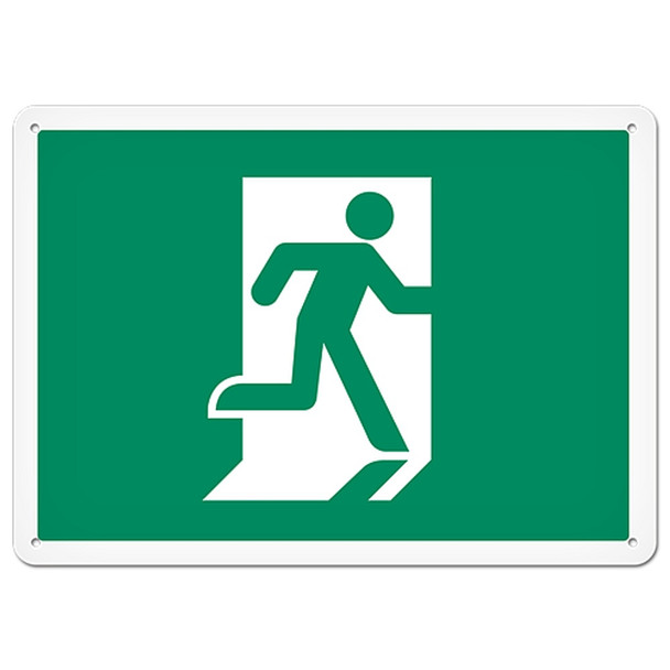 Fire Signs - Running Man Exit Sign | Incom Signs | All Safety