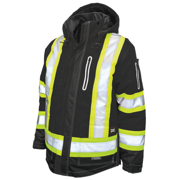 Waterproof Breathable 4-In-1 Rip Stop Jacket | Class 1, 2 & 3, Level 2 | Tough Duck | All Safety