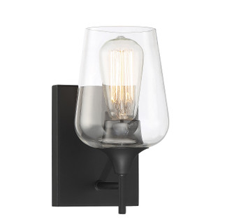 Octave One Light Wall Sconce (51|9-4030-1-BK)