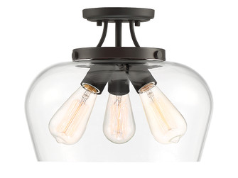 Octave Three Light Semi-Flush Mount (51|6-4035-3-13)