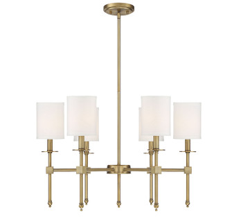 Chatham Six Light Chandelier (51|1-305-6-322)