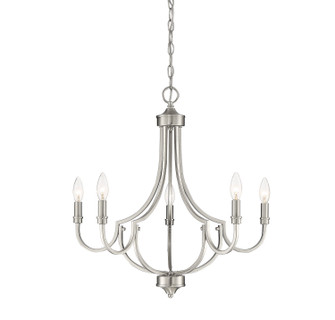 Auburn Five Light Chandelier (51|1-2005-5-SN)
