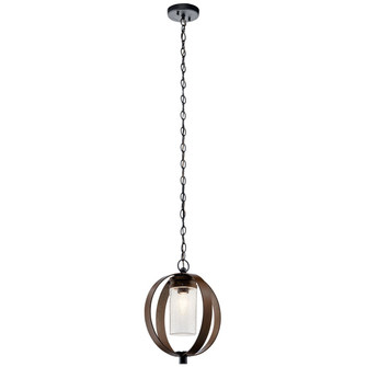 Grand Bank One Light Outdoor Pendant (12|59069AUB)