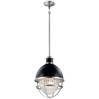 Tollis One Light Outdoor Pendant (12|59053BK)