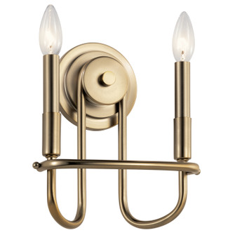 Capitol Hill Two Light Wall Sconce (12|52308CLZ)
