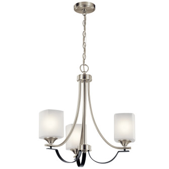 Tula Three Light Chandelier/Semi Flush Mount (12|52275NI)