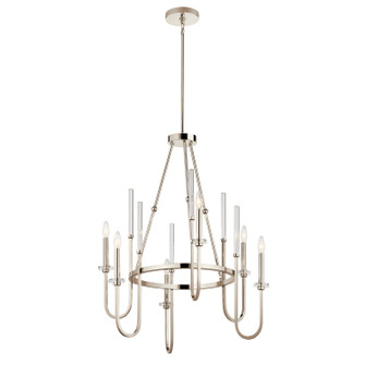 Kadas Six Light Chandelier (12|52209PN)