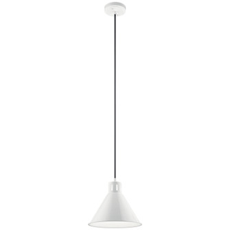Zailey One Light Pendant (12|52176WH)