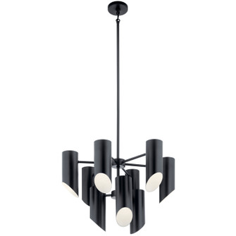 Trentino Nine Light Chandelier (12|52162BK)