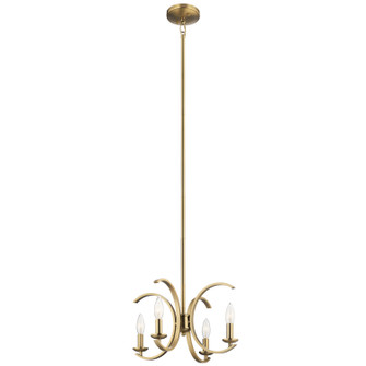 Cassadee Four Light Pendant/Semi Flush Mount (12|52119BNB)
