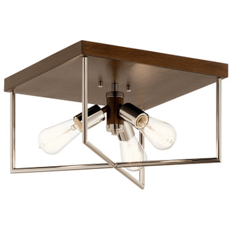 Tanis Three Light Flush Mount (12|52094AUB)
