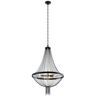 Alexia Five Light Chandelier (12|52047BKT)