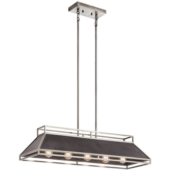 Grendel Five Light Linear Chandelier (12|52037CLP)
