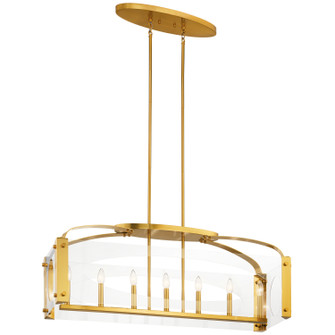 Pytel Seven Light Linear Chandelier (12|52023FXG)