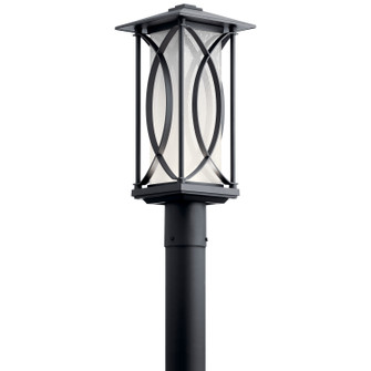 Ashbern LED Outdoor Post Mount (12|49976BKTLED)