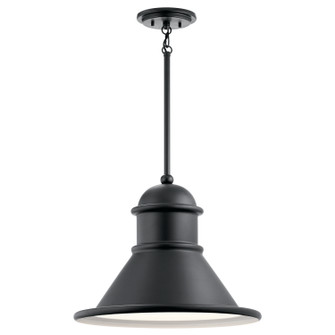 Northland One Light Outdoor Pendant (12|49777BK)