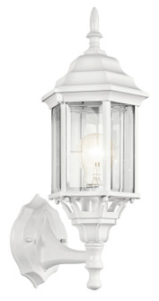 Chesapeake One Light Outdoor Wall Mount (12|49255WH)