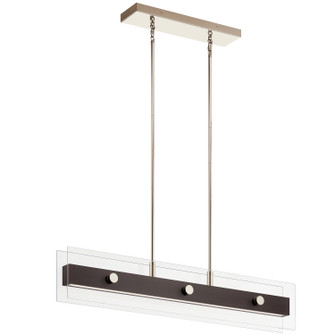 Tig Six Light Linear Chandelier (12|44344WNWLED)
