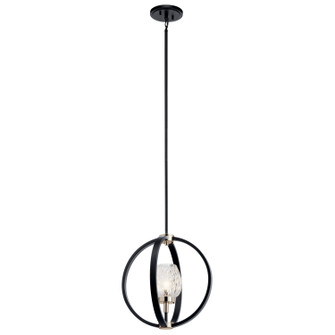 Moyra One Light Pendant (12|44241BK)