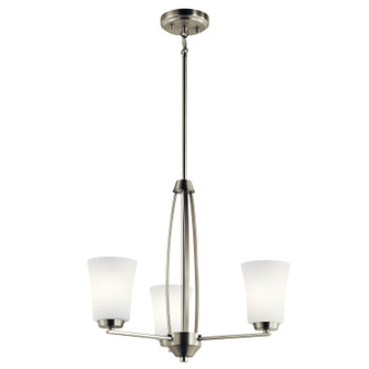 Tao Three Light Chandelier (12|44050NI)
