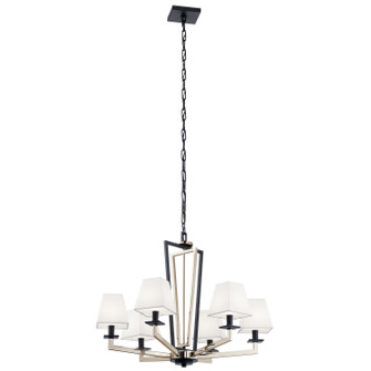 Dancar Six Light Chandelier (12|44022PN)