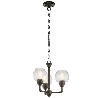 Niles Three Light Chandelier/Semi Flush Mount (12|43992OZ)