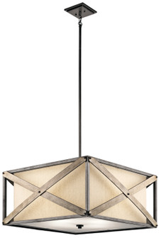 Cahoon Four Light Pendant/Semi Flush Mount (12|43776AVI)