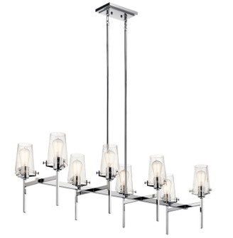 Alton Eight Light Linear Chandelier (12|43696CH)