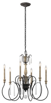 Kimblewick Six Light Chandelier (12|43617WZC)