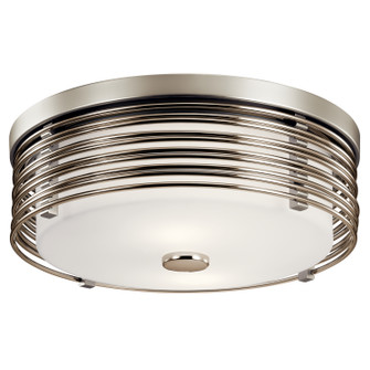 Bensimone Two Light Flush Mount (12|43293SN)