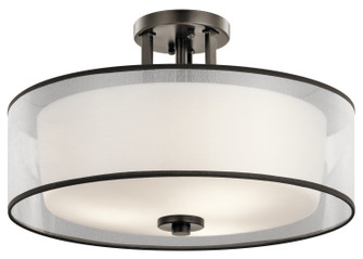 Tallie Three Light Semi Flush Mount (12|43194MIZ)
