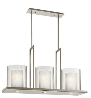 Triad Three Light Linear Chandelier (12|42548CLP)