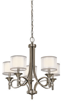 Lacey Five Light Chandelier (12|42381AP)