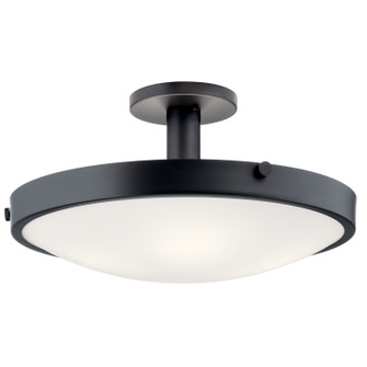 Lytham Four Light Semi Flush Mount (12|42246BK)