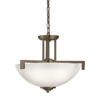 Eileen Three Light Pendant/Semi Flush Mount (12|3797OZS)